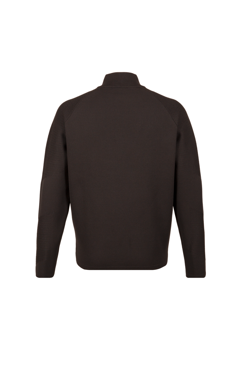 Duvillard Marin Mens Knit Jumper - Black-1