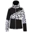 Dare2b Ice Womens Ski Jacket - Black White Graffiti