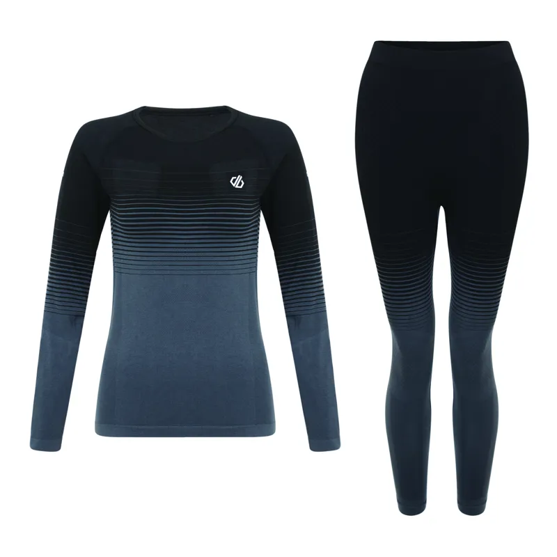 Dare2b In The Zone Womens Baselayer Set - Black