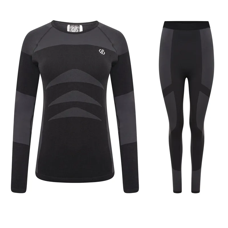 Dare2b In The Zone II Womens Baselayer Set - Black Gradient-2