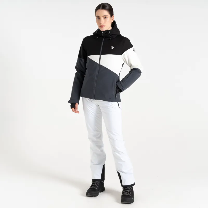 DARE2B Ice3 Womens Ski Jacket - Black Grey-6