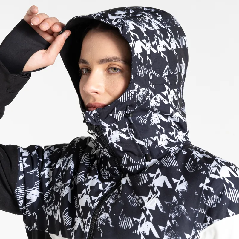 DARE2B Ice3 Womens Ski Jacket - Dogtooth-3