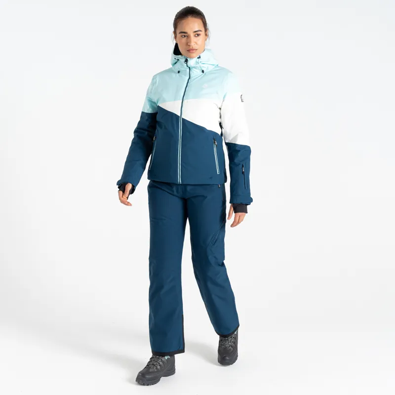 DARE2B Ice3 Womens Ski Jacket - Water Blue-3