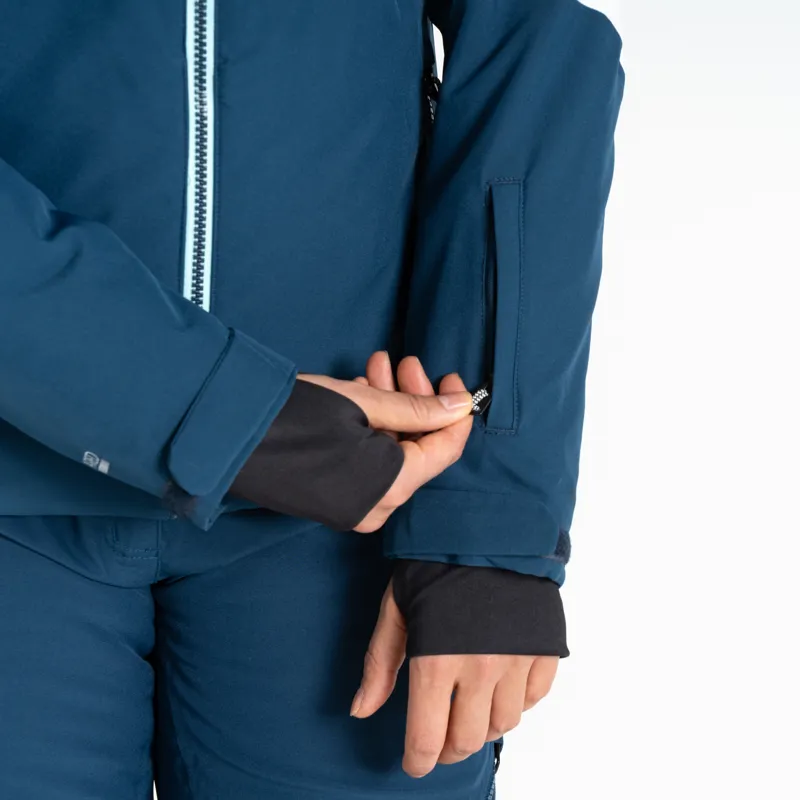 DARE2B Ice3 Womens Ski Jacket - Water Blue-2