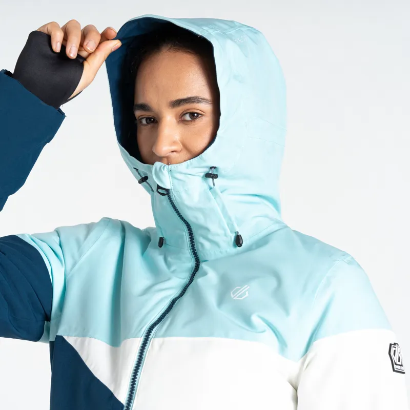 DARE2B Ice3 Womens Ski Jacket - Water Blue-1