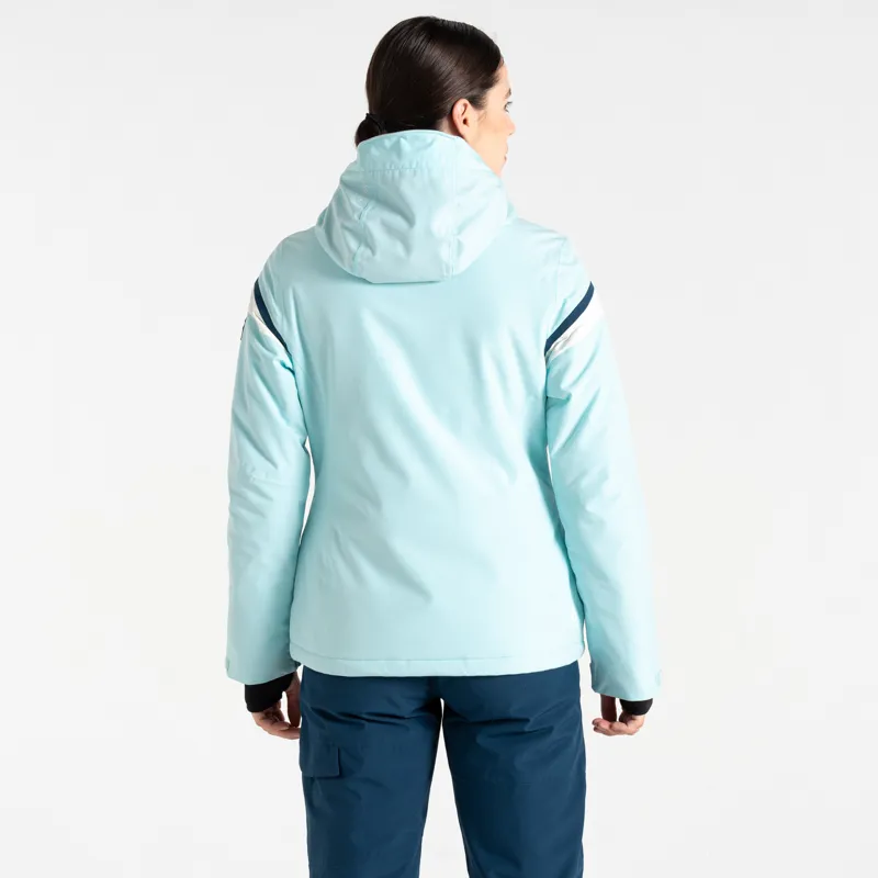 DARE2B Flurry Womens Ski Jacket - Water Blue-4