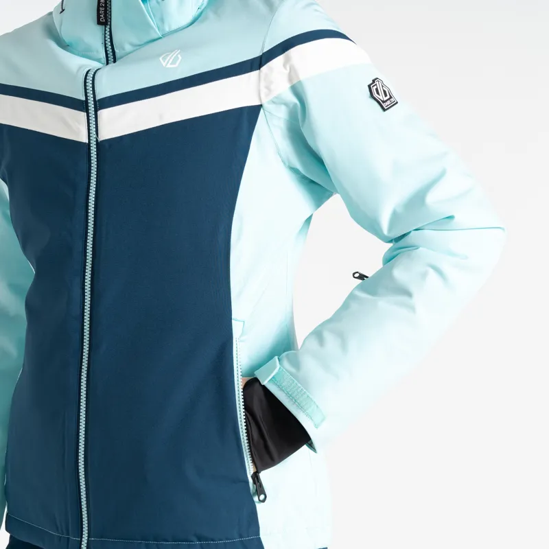 DARE2B Flurry Womens Ski Jacket - Water Blue-6