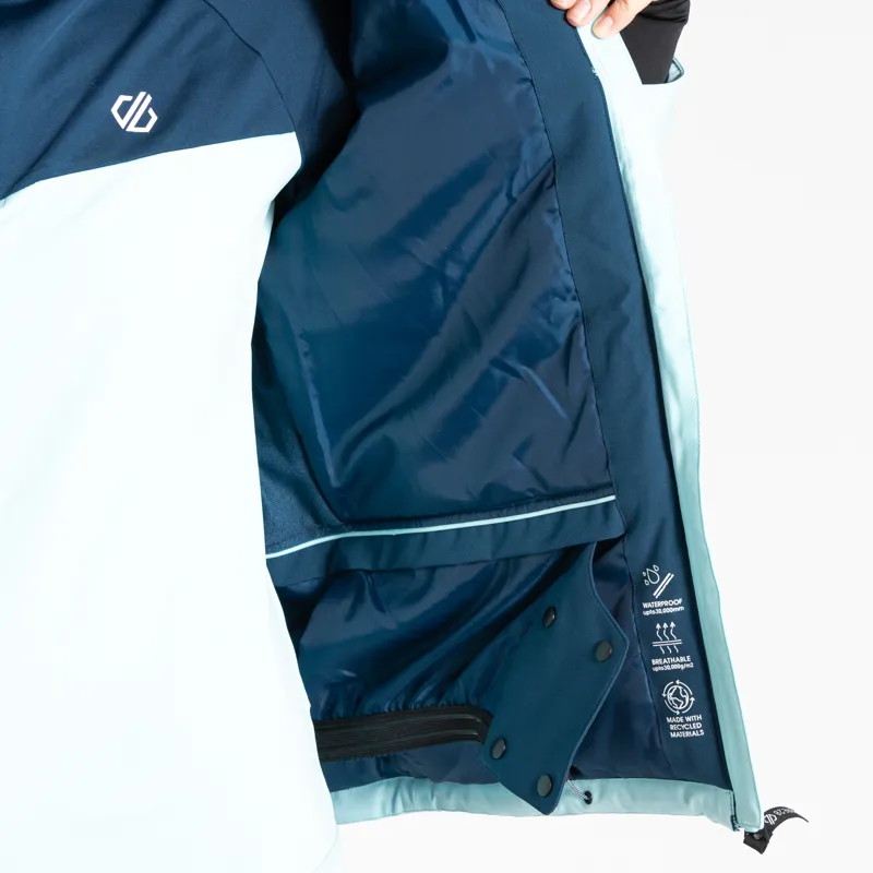 DARE2B Flurry Womens Ski Jacket - Water Blue-7