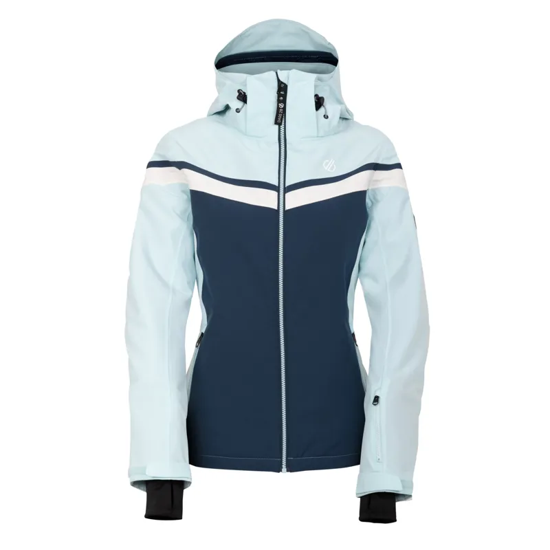 DARE2B Flurry Womens Ski Jacket - Water Blue-11