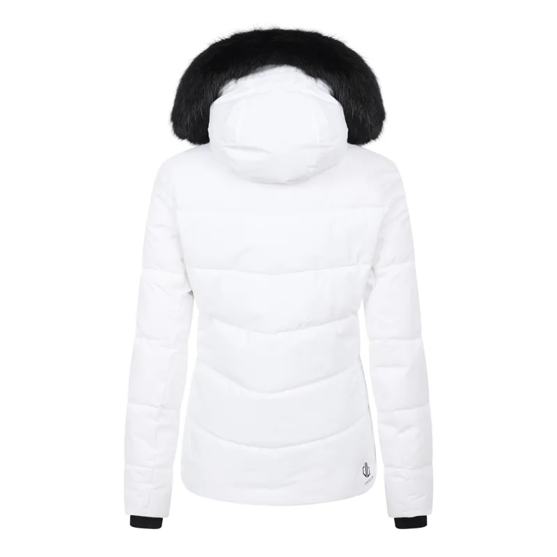 DARE2B Glamorize 5 Womens Ski Jacket - White-2