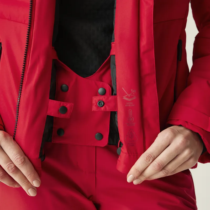 DARE2B Gliding Womens Ski Jacket - Red-2