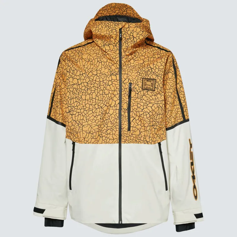 Oakley TC Gunn 2.0 TC Mens Shell Jacket - Yellow Crackle