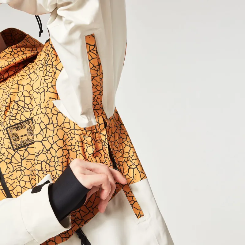 Oakley TC Gunn 2.0 TC Mens Shell Jacket - Yellow Crackle-2