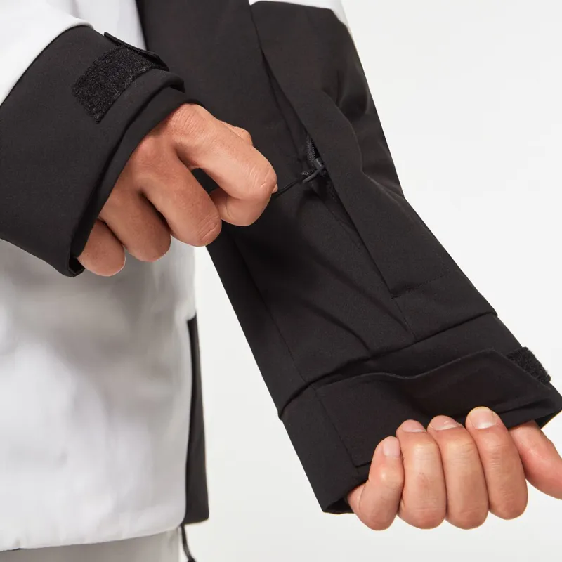 Oakley TNP TBT Mens Insulated Ski Jacket - Black/White-6