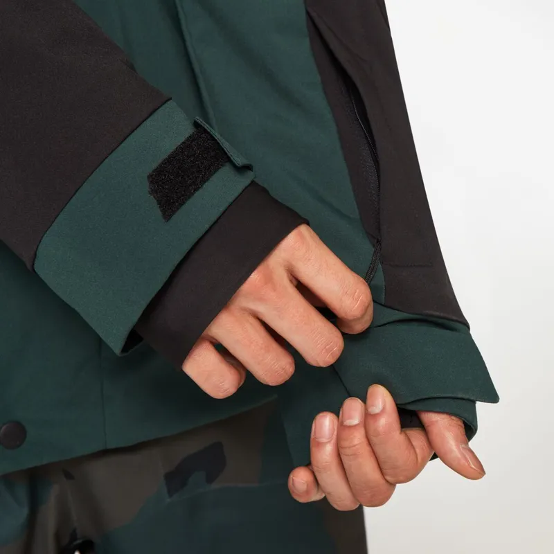 Oakley TNP TBT Mens Insulated Ski Jacket - Green Blackout-3