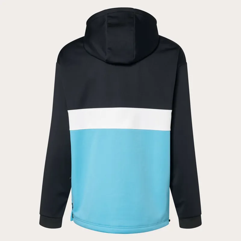 Oakley TNP Nose Grab Softshell Mens Hoodie - Black Blue-1