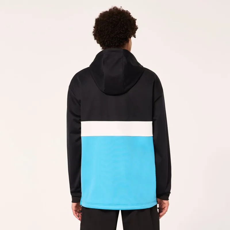 Oakley TNP Nose Grab Softshell Mens Hoodie - Black Blue-3