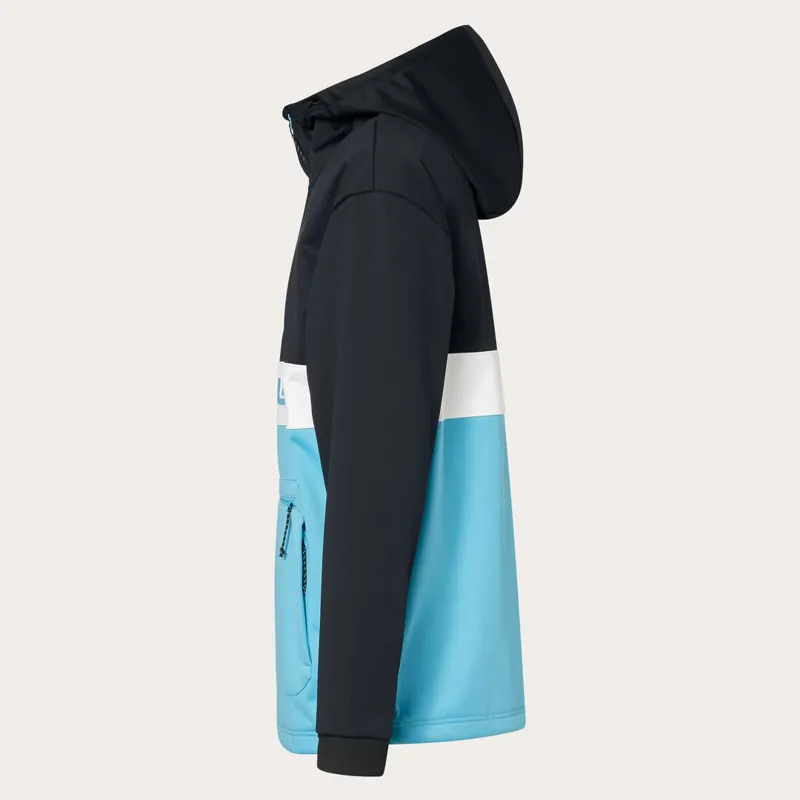 Oakley TNP Nose Grab Softshell Mens Hoodie - Black Blue-6