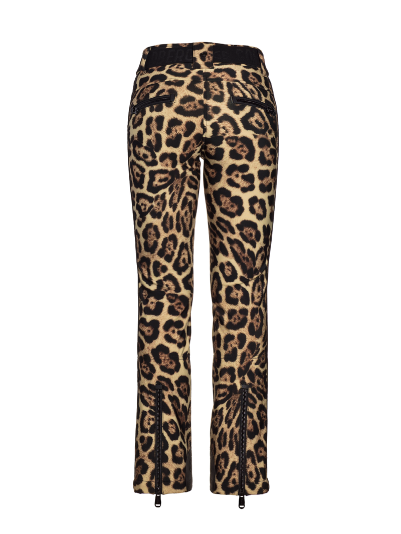 Goldbergh Stretch Womens Ski Pant- Jaguar Print-1