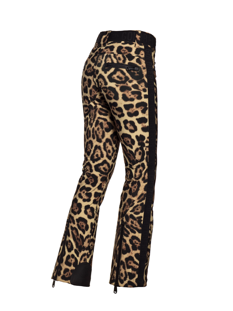 Goldbergh Stretch Womens Ski Pant- Jaguar Print-3
