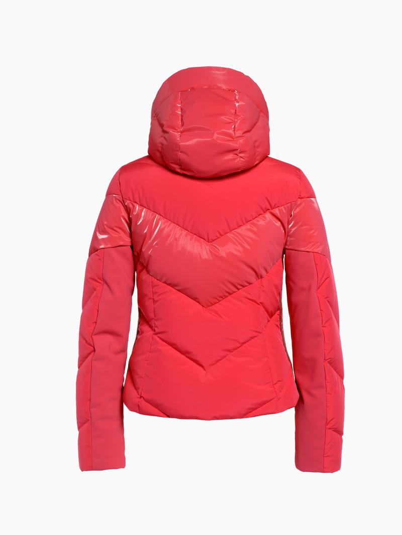 Goldbergh Moraine Womens Down Ski Jacket - Flame Red-1
