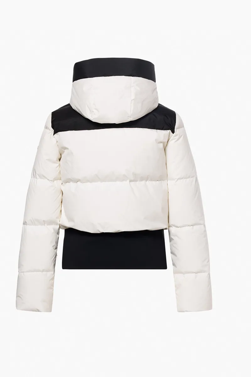 Goldbergh Village Short Down Womens Jacket - White Black-1