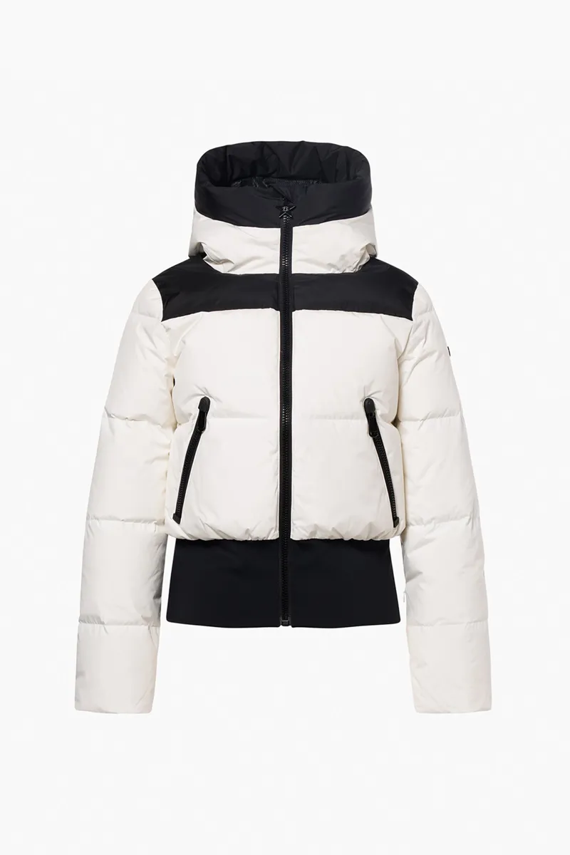 Goldbergh Village Short Down Womens Jacket - White Black