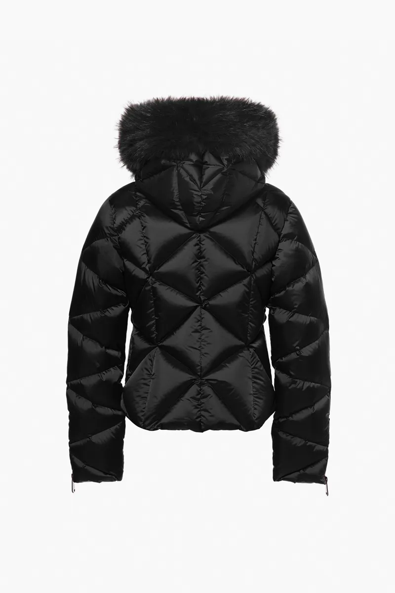 Goldbergh Harumi Womens Down Ski Jacket - Black-1