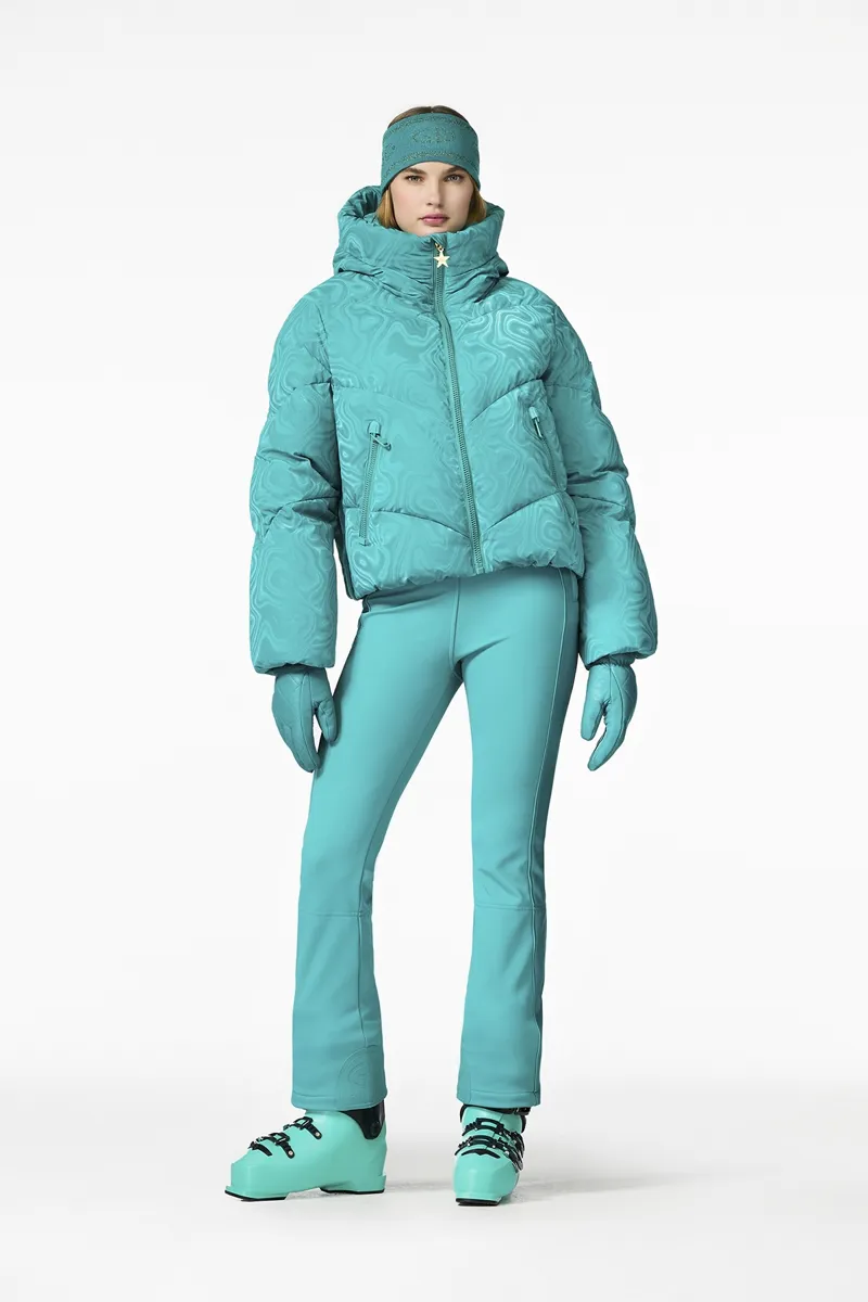 Goldbergh Aeliana Womens Ski Jacket - Turquoise-2