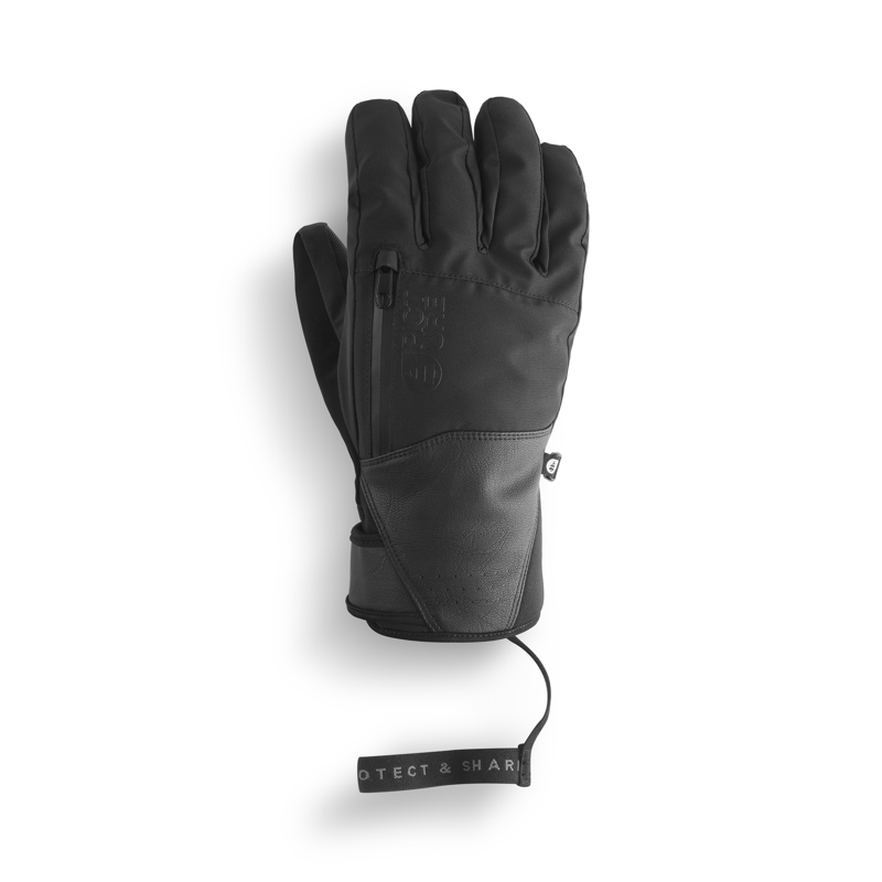 Picture Madson Mens Ski Gloves - Black-1