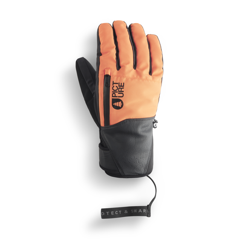 Picture Madson Mens Gloves - Neon Flare-1