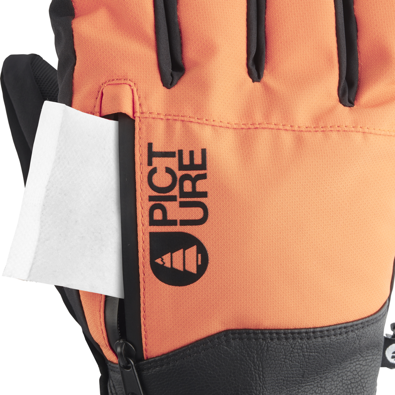 Picture Madson Mens Gloves - Neon Flare-4