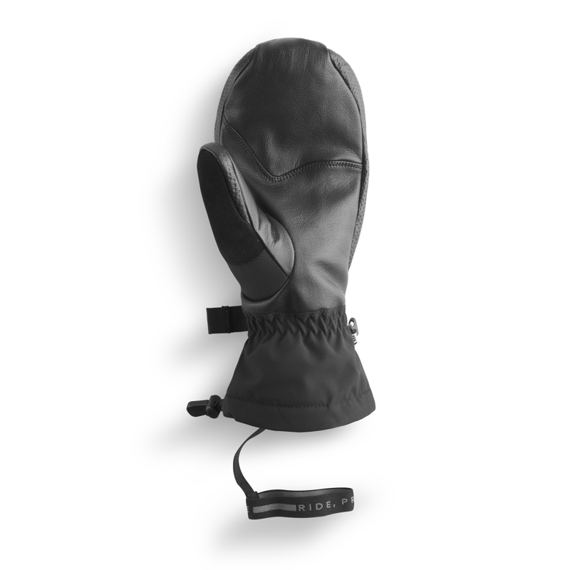 Picture Anna Womens Mittens - Black-3