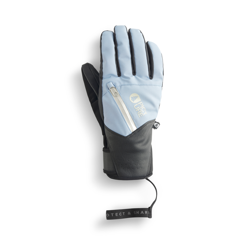 Picture Kakisa Womens Gloves - Stonewash Blue-1