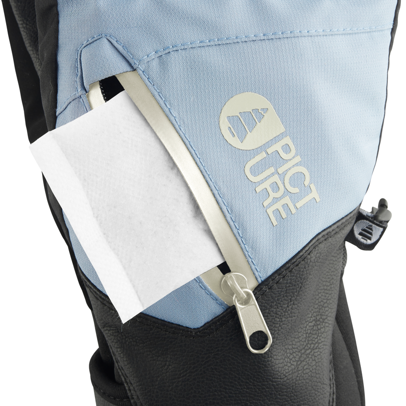 Picture Kakisa Womens Gloves - Stonewash Blue-2