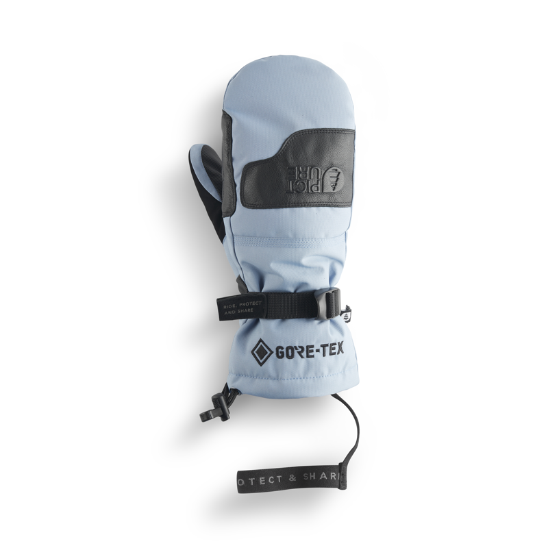 Picture Grabey Womens Gore-Tex Mittens - Stonewash Blue-1