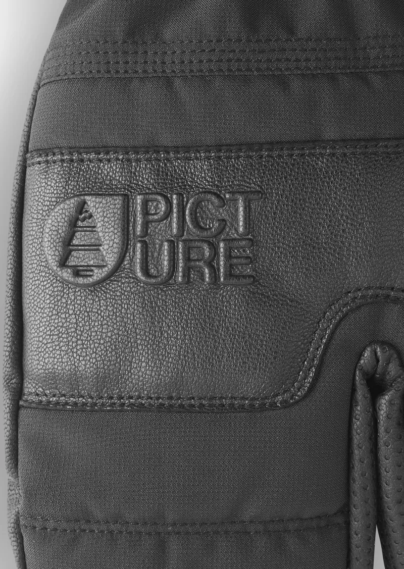 Picture Sparks Mens Lobster Ski Mittens - Black-4