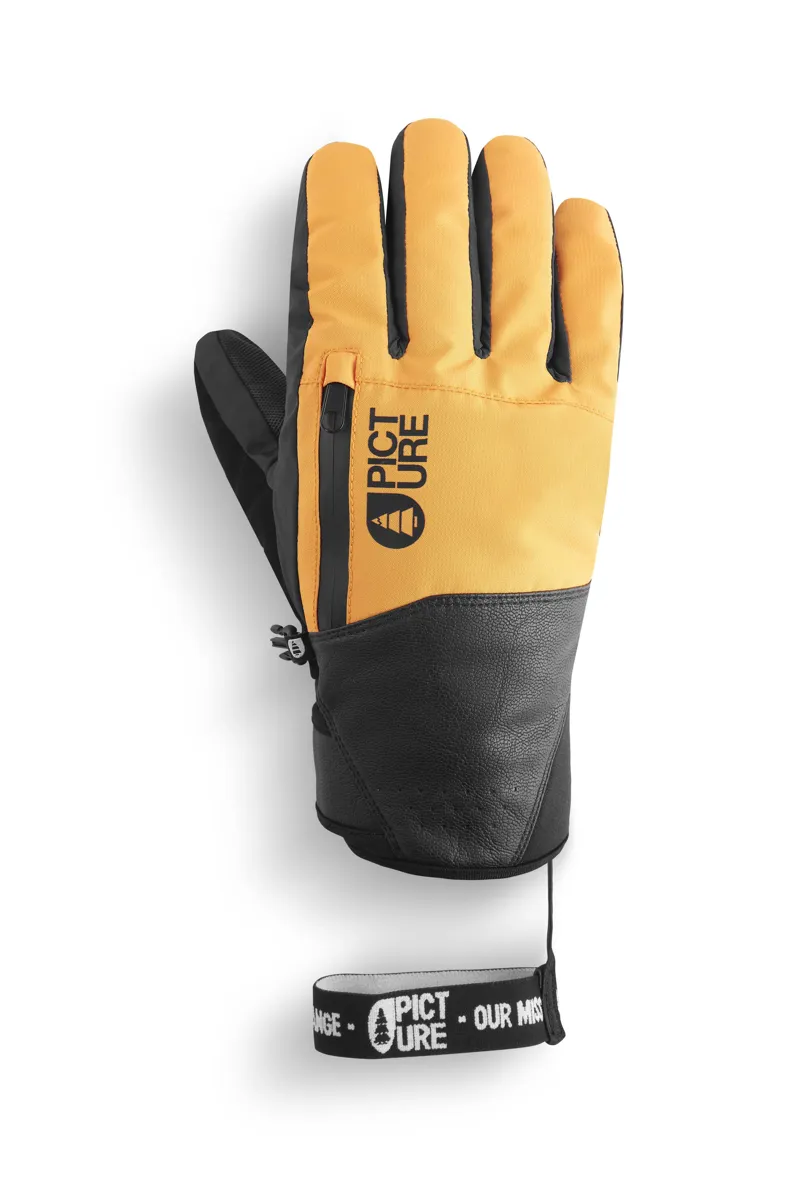 Picture Madson Mens Ski Gloves - Carrot