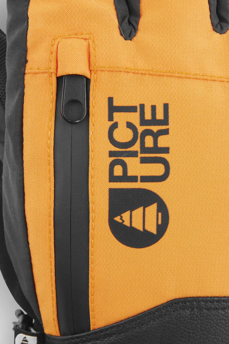 Picture Madson Mens Ski Gloves - Carrot-3