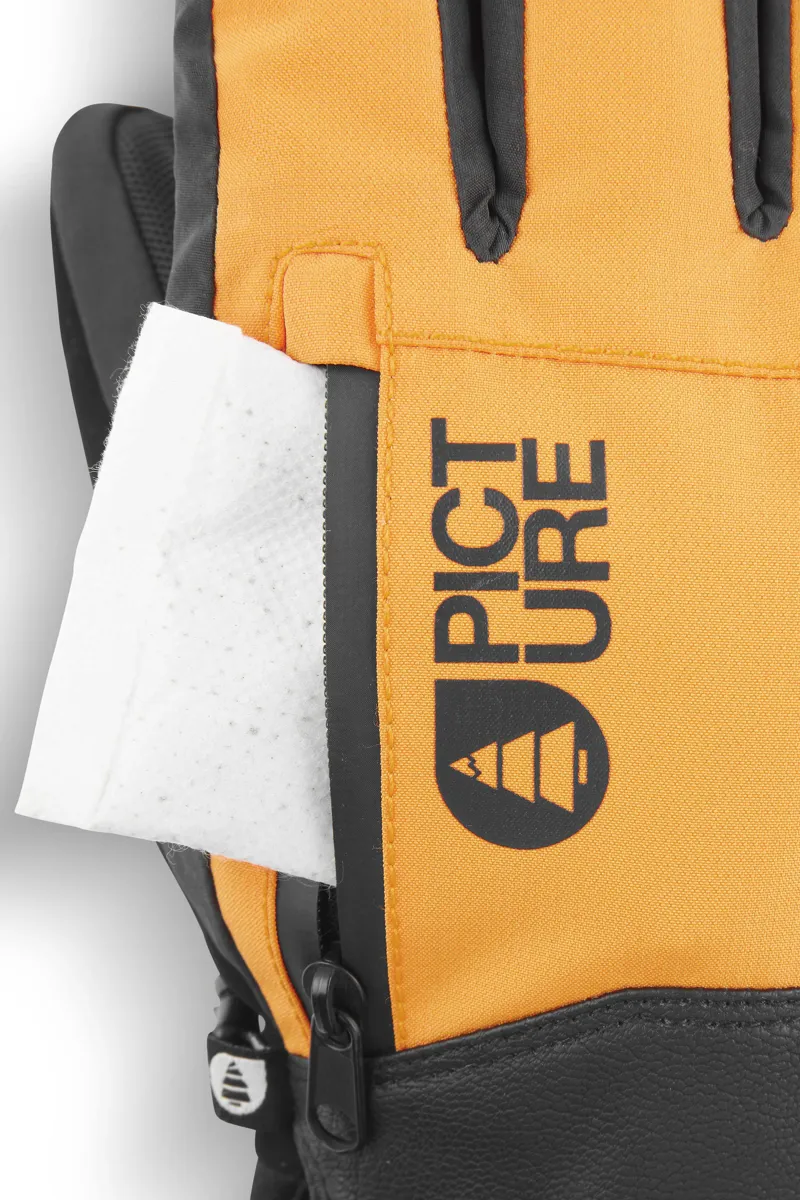Picture Madson Mens Ski Gloves - Carrot-4