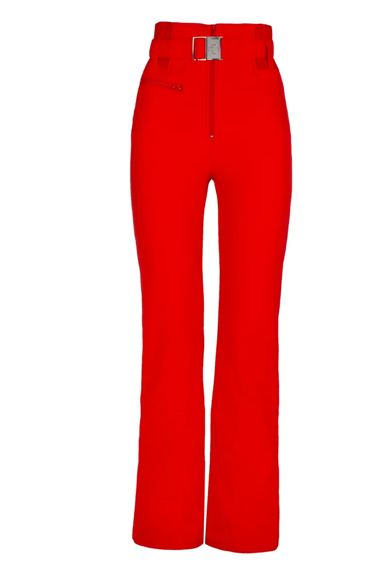 Duvillard Gridin 24 Womens Short Leg Ski Pants - Red