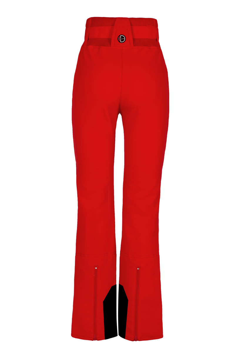 Duvillard Gridin Womens Long Leg Ski Pants - Amaranth Red-1