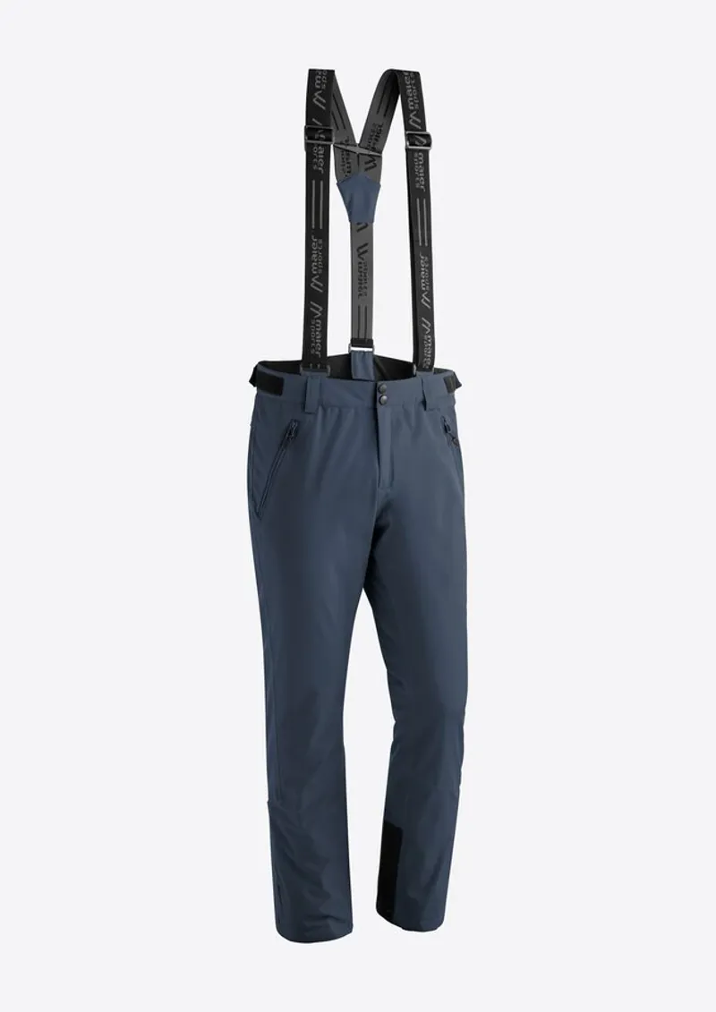 Maier Anton 2.0 Slim Fit Mens Ski Pants in Graphite Grey