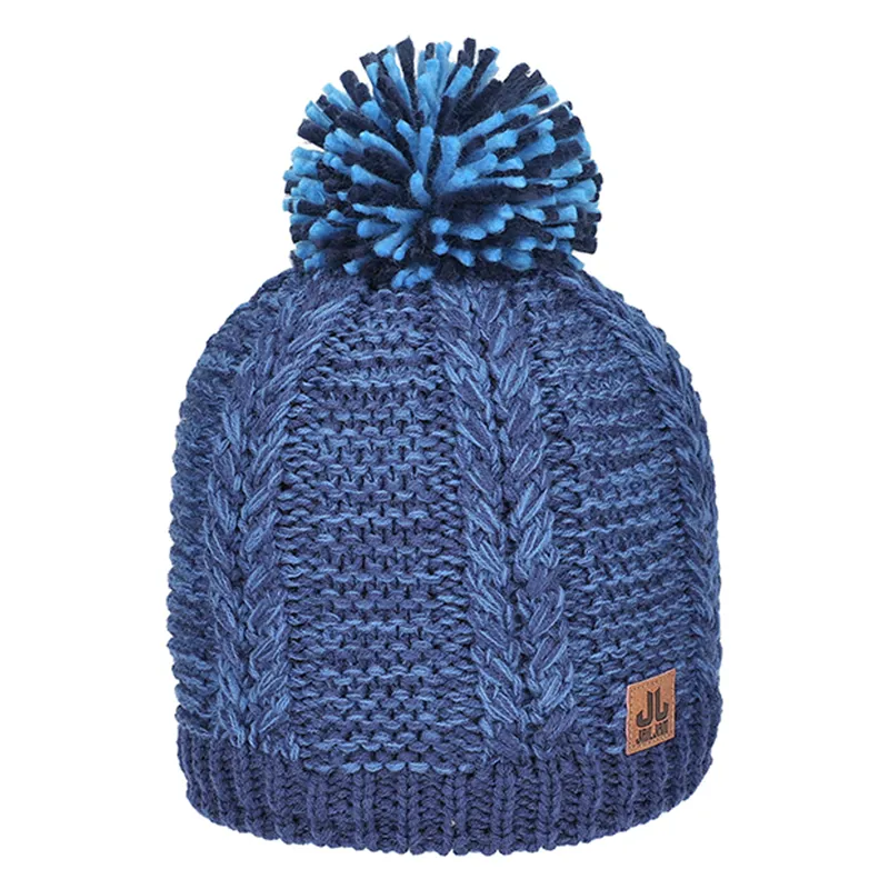 Jailjam Shetland Bobble Hat - Blue