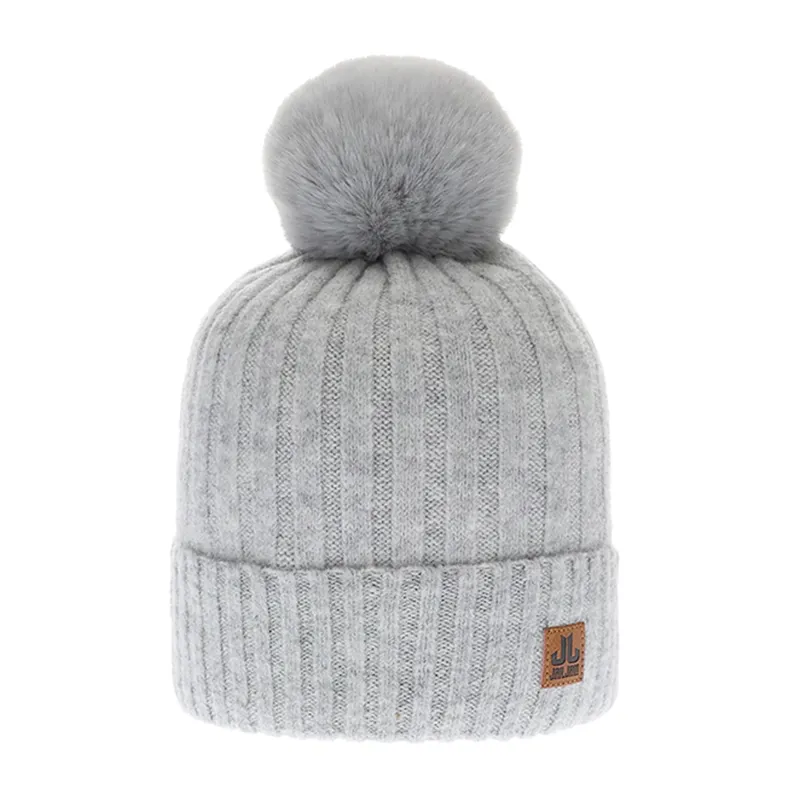 JailJam Golden Gate Bobble Hat Recycled -  Pearl Grey