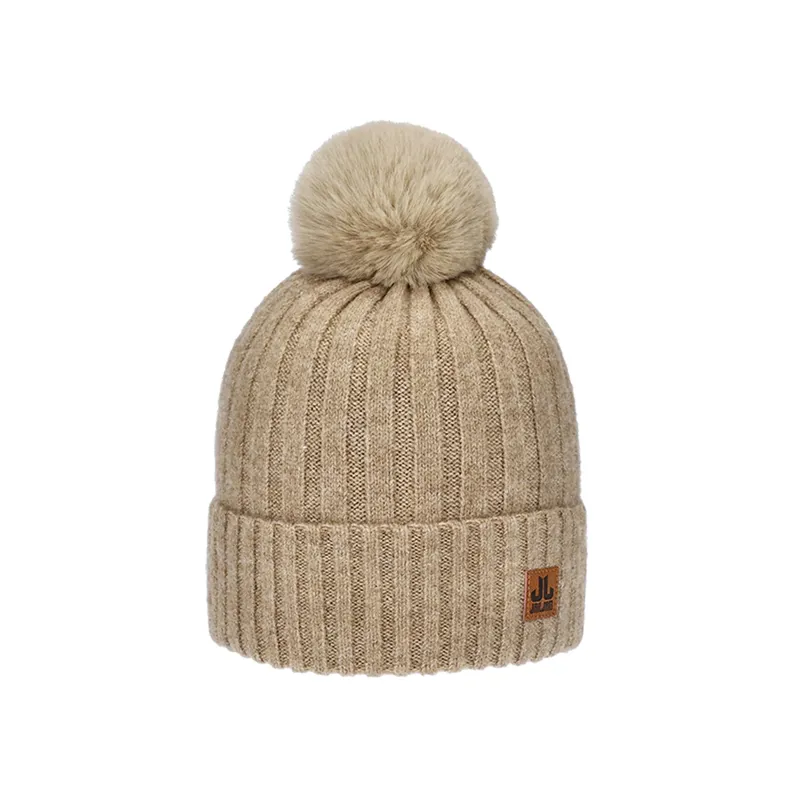 JailJam Golden Gate Bobble Hat Recycled - Beige