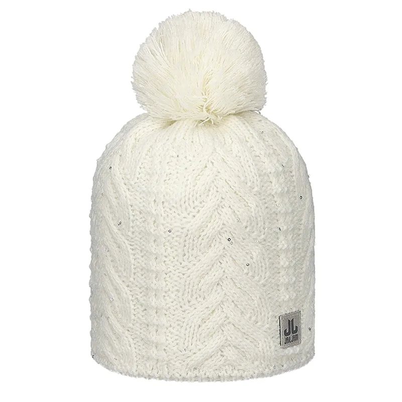 Jailjam Minu Kids Bobble Hat - White