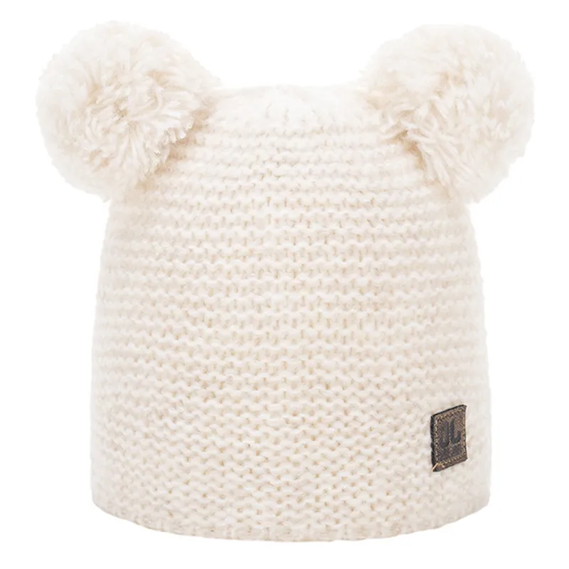 Jailjam Gaia Kids Bobble Hat - Ivory