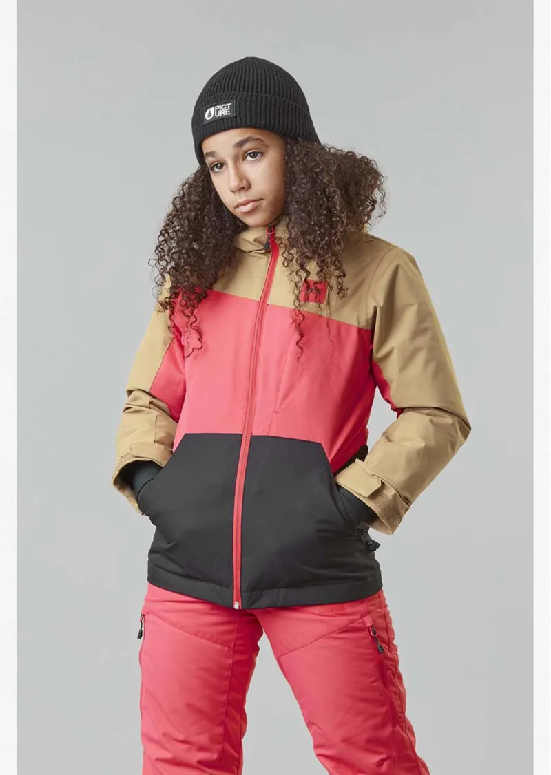 Picture Seady Kids Ski Jacket  - Black/Pink-2