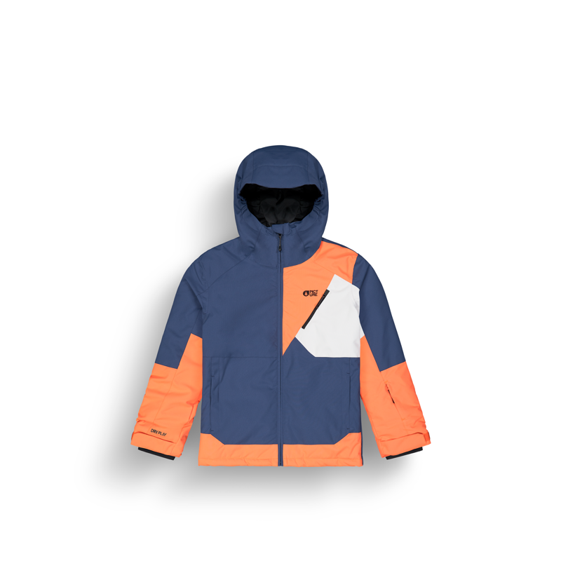 Picture Daumy Kids Ski Jacket - Neon Flare